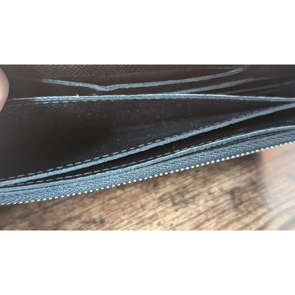 Louis Vuitton LV Damier Graphite Accordion Long Wallet Black‎ - Picture 12 of 16
